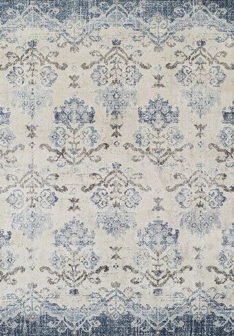Dalyn Rugs Antigua Rug ، 9'6 "× 13'2" ، أزرق in Saudi Arabia