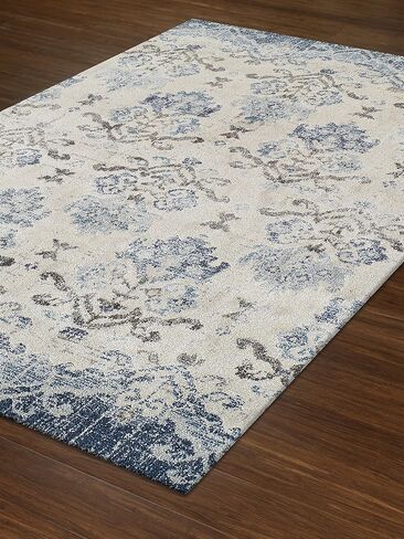 Dalyn Rugs Antigua Rug ، 9'6 "× 13'2" ، أزرق in Saudi Arabia