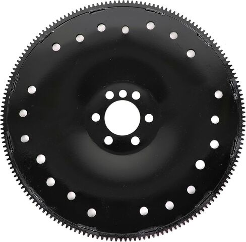Michigan Motorsports Black LS Flexplate 6 -Bolt Dished SFI 29.1 تصميم الجمود العالي - يناسب 4.8L 5.3L 5.7L. 6.0L 6.2L TH350 TH400 700R4 4L60 4L80 6L80 in Kuwait