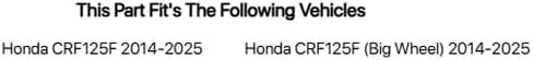 TUSK Aluminium Skid Plate Silver for Honda CRF125F 2014-2025 in Saudi Arabia