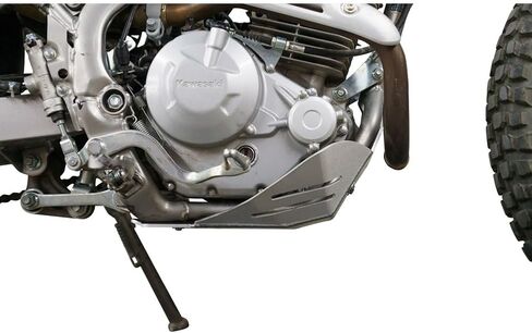 TUSK Aluminium Skid Plate Silver for Kawasaki KLX230R 2020-2025 in Kuwait