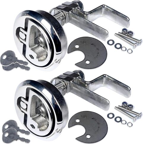MX 2" Boat Latches Stainless Steel,Flush Pull Latch Lift Handle Locking Style in Saudi Arabia