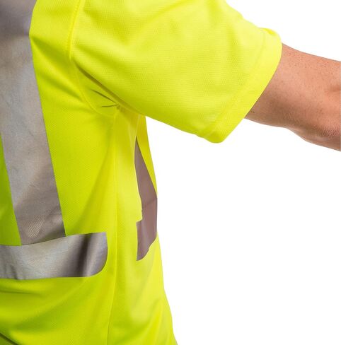 Tingley Job Sight S75022 High Visibility Class 2 T-Shirt, 2X, Fluorescent Yellow-Green in Saudi Arabia