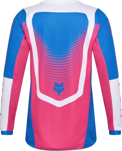 Fox Racing Youth 180 Motocross Dirt Bike Jersey, Blue/Pink Collect, Small in Saudi Arabia