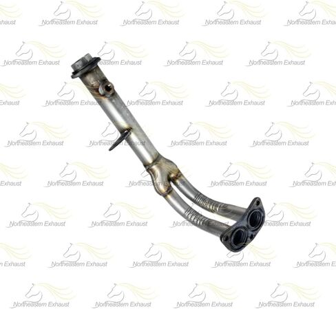 Exhaust Front Pipe Compatible for 1999-2000 Honda Civic 1.6L | 1999-2000 Acura EL 1.6L | Direct-Fit | Northeastern Exhaust | Free Gaskets and Spring Bolt Kit Included | Automotive Replacement Part in Saudi Arabia