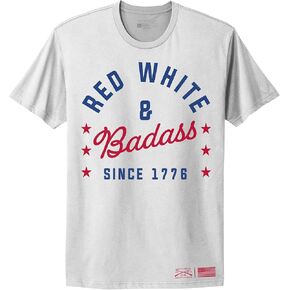 Grunt Style Red و White & Badass Boyfriend Fit Thirt T-Shirt in Kuwait