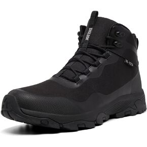 SHULOOK Men's Waterproof Hiking Boots Outdoor Lightweight Breathable Trekking Camping Mountaineering Shoes in Kuwait