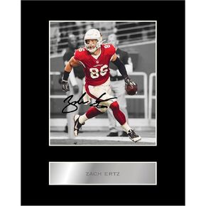 Zach Ertz Pre Printed Signature Signed Mounted Photo Display #11 Printed Autograph Picture in Kuwait