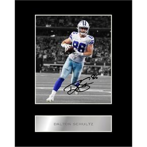 Dalton Schultz Pre Printed Signature Signed Mounted Photo Display #11 Printed Autograph Picture in Saudi Arabia