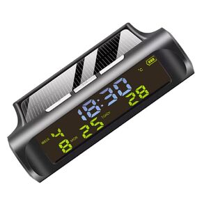 سيارة كرة مكشوف السيارات الرقمية مقياس الحرارة التي تعمل بالطاقة الشمسية تاريخ درجة الحرارة مركبة مركبة مركبة مركبة in Kuwait