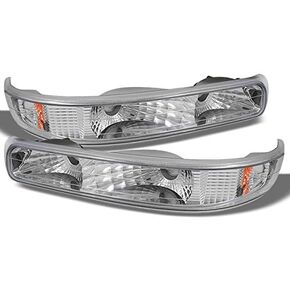 AKKON - For 1999-2002 Silverado 00-06 Tahoe Suburban Clear Bumper Parking Turn Signal Lights Left + Right Pair in Saudi Arabia