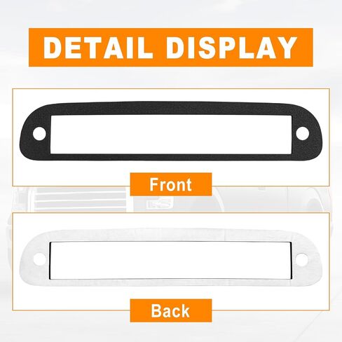 3rd Third Brake Light Seal Gasket, Compatible with Mazida B3000 1994-2008, B4000 B2300 1994-2010, Fd F250 F550 F350 F450 Super Duty 1999-2016 High Mount Stop Lamp Assembly (1 pcs) in Saudi Arabia
