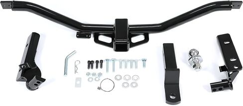 Kuafu Class 3 2 "Trailer Hitch متوافق مع 2011-2019 Ford Explorer / 2013-2017 فائدة اعتراض الشرطة جميع النماذج محملة الكرة الصدمات الصدمات in Saudi Arabia