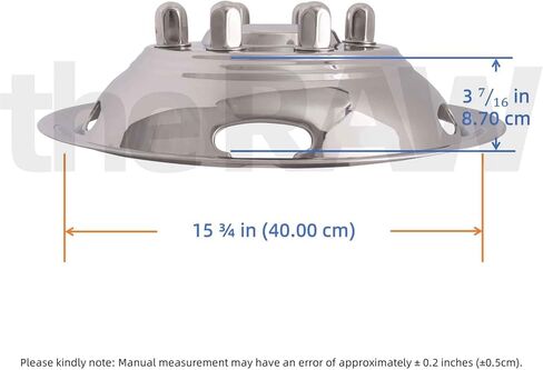 the RAW Polished 17" Wheel Simulators, 8 Lug Wheel Simulator Kit for 2011-Current Chevrolet/GMC C/K3500 Dually Wheel Cover Set, for 17" x 6.5" Dual Wheel, Bolt on mounting (L304 Stainless Steel) in Kuwait