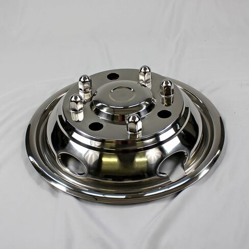 Set of Four 17" Dually Bolt-On Wheel Simulators for Chevy Silverado 3500HD 11-25 in Saudi Arabia