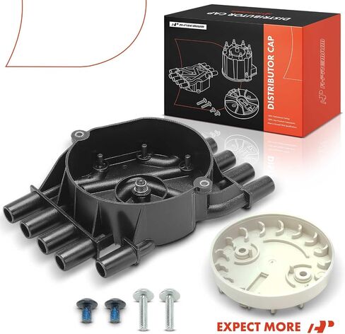 A-Premium Distributor CAP متوافق مع شيفروليه تاهو 1996-2000 ، C1500 C2500 Suburban 1996-1999 ، Express 1500 2500 3500 1996-2002 ، C1500 ، C2500 ، C3500 ، C3500HD ، K1500 ، K2500 ، K3500 in Saudi Arabia