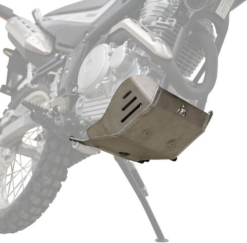 TUSK Aluminium Skid Plate Silver for Yamaha XT250 2008-2025 in Kuwait
