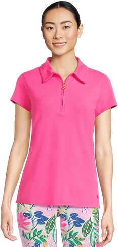 Lilly Pulitzer Women's Frida 1/2 Zip Polo UPF 50+ in Kuwait