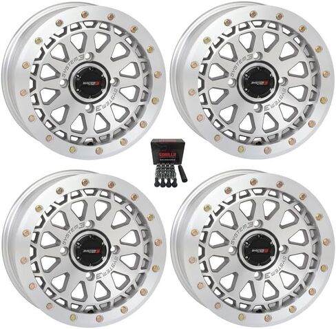 System 3 SB-6 Beadlock 15" Wheels Machined (6+1) Polaris RZR 1000 XP/Ranger XP 900/1000 in Saudi Arabia