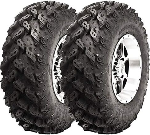 Powersports Bundle Pair of Interco Reptile Radial (6ply) ATV Tires - 27x9-14(2) in Kuwait