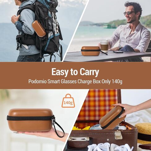 علبة حمل شاقة لـ Ray-Ban Meta Wayfarer و Skyler و Headliner Smart Graving Box و Hard Smart Glasses و Rayban Meta Accessories و Eyewear Sunglasses Portable و Travel in Kuwait