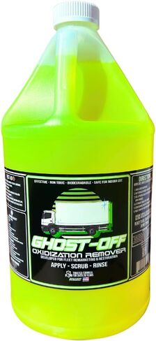 Ghost-Off Oxidation Remover & Vinyl Wrap Prep Wash | Safe Degreaser for Vehicle Surfaces Cleaning Before Graphics or PPF Installation | Acid-Free, No Caustics | Paint-Safe Formula in Saudi Arabia