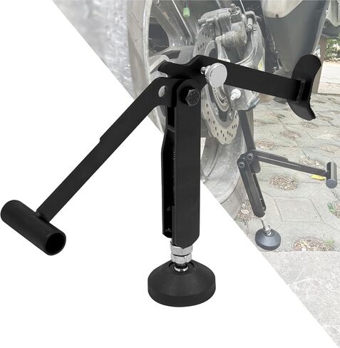HDBUBALUS Motorcycle Wheel Lift Stand Trail Stand Portable Wheel Support Frame Motorcycle Wheel Lifting Tool Repairing Accessories in Saudi Arabia