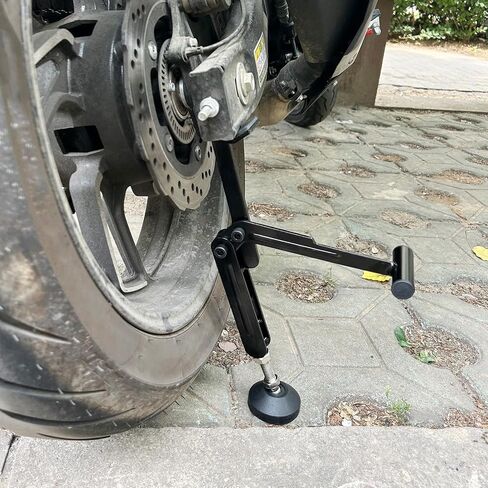 HDBUBALUS Motorcycle Wheel Lift Stand Trail Stand Portable Wheel Support Frame Motorcycle Wheel Lifting Tool Repairing Accessories in Saudi Arabia