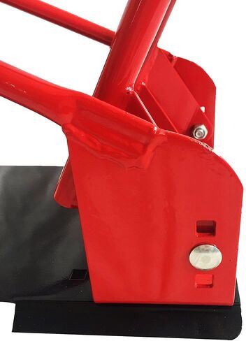 SUNROAD Motorcycle Wheel Chock Adjustable for 15"-21" Tire, Black, Red in Saudi Arabia