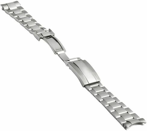 Ewatchparts 20mm Oyster Watch Band Bracelet Compatible With Rolex Yachtmaster Submariner Explorer Glide Flip Lock Shiny in Saudi Arabia