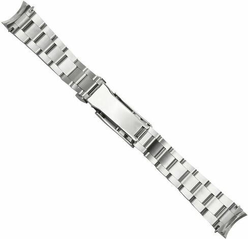 Ewatchparts 20mm Oyster Watch Band Bracelet Compatible With Rolex Yachtmaster Submariner Explorer Glide Flip Lock Shiny in Saudi Arabia