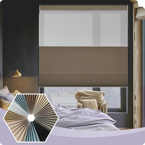Graywind Smart Day Night Sellular Shades الستائر العسل العسل المخصصة (عينات النسيج) in Kuwait
