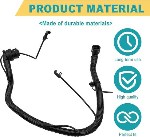 ZOKYUYS® PCV Valve Tubing with Bypass Valve Tube Compatible with Chevy Cruze 11-15/Cruze Limited 16/Sonic 12-19/Trax 13-20, Compatible with Buick Encore 13-19, Replaces 25193343/46829/55568267 in Saudi Arabia