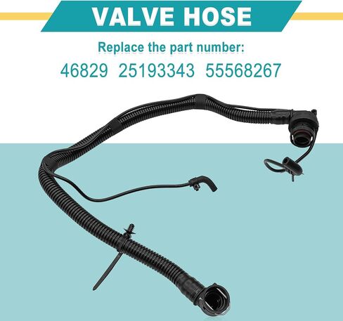 ZOKYUYS® PCV Valve Tubing with Bypass Valve Tube Compatible with Chevy Cruze 11-15/Cruze Limited 16/Sonic 12-19/Trax 13-20, Compatible with Buick Encore 13-19, Replaces 25193343/46829/55568267 in Saudi Arabia