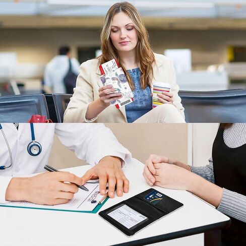 Passport Holder, Flower Turtle Watercolor Passport Cover Travel Wallet with Credit Card Slots Rfid Wallet Waterproof Documents Organizer Women Men in Saudi Arabia