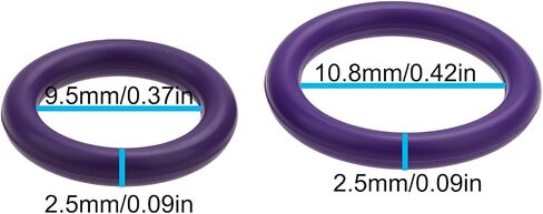 2PCS CAR AC Air Condition O-Ring 64508375741 64508374959 متوافق مع BMW in Kuwait