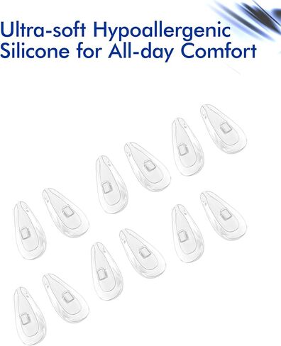 SAUCER Replacement Nose Piece Pads for Oakley Barrelhouse OX3173 | OX3174 Eyeglasses in Saudi Arabia