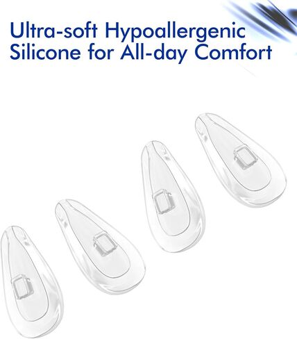 SAUCER Replacement Nose Piece Pads for Oakley Barrelhouse OX3173 | OX3174 Eyeglasses in Saudi Arabia
