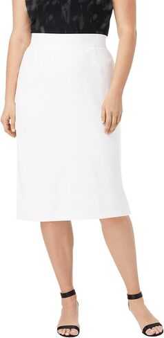 Jessica London Women's Plus Size Casual Tummy Control Bi-Stretch Pencil Skirt in Saudi Arabia