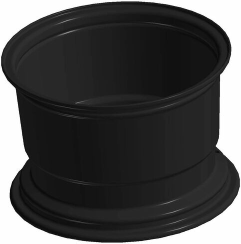 Polaris RZR Wheel, Rear, 12 x 8, Cast, Flash Black, Genuine OEM Part 1522231-655, Qty 1 in Saudi Arabia