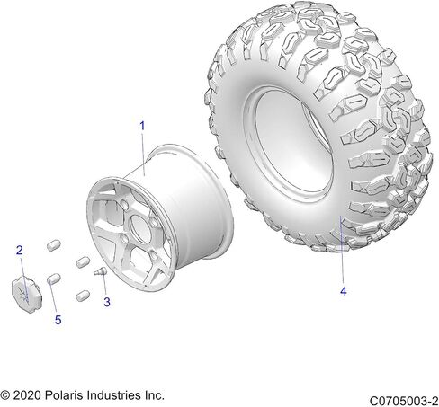 Polaris RZR Wheel, Rear, 12 x 8, Cast, Flash Black, Genuine OEM Part 1522231-655, Qty 1 in Saudi Arabia