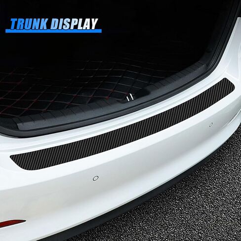 Car Door Sill Protector, Carbon Fiber Anti-Scratch Automotive Doors Edge Guards, Waterpoor Car Door Threshold Protection Auto Decoration Sticker, Universal Vehicle Interior Accessories (5PCS) in Saudi Arabia