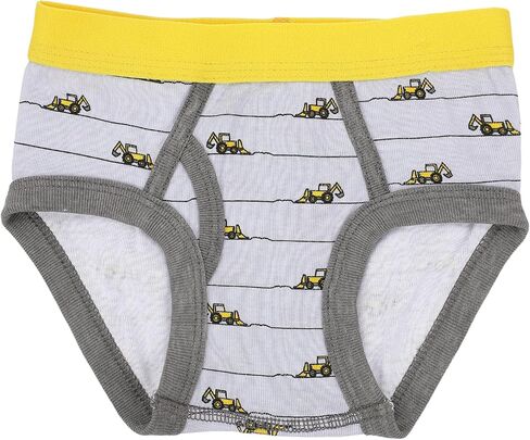 Bioworld Construction Trucks Toddler Boys Cotton Briefs With Pouch (5 Pack) in Saudi Arabia