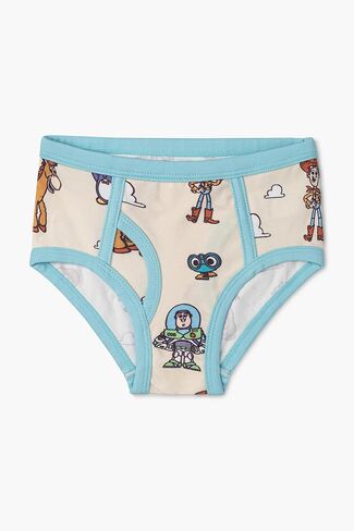 MONICA + ANDY Disney Boys Briefs, 5 Pack, Size 2-3T, Toy Story, 100% Organic Toddler Clothes for Boys, Sustainable Super Soft Fabric, Sizes for Toddler and Kids in Saudi Arabia