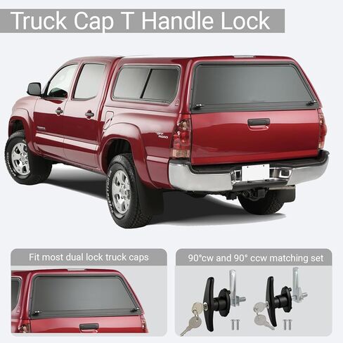 قطع غيار قفل غطاء الشاحنة يناسب إكسسوارات قذيفة كامبر لير قفل باب المزلاج لاستلام مجموعة مطابقة متطابقة على حد سواء in Kuwait