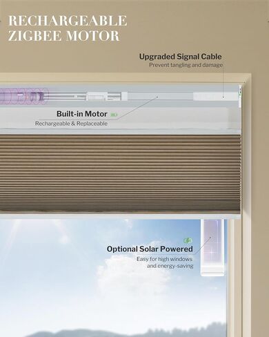 Graywind Smart Day Night Sellular Shades الستائر العسل العسل المخصصة (عينات النسيج) in Kuwait