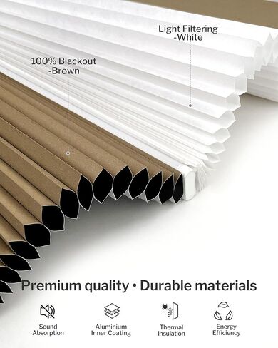 Graywind Smart Day Night Sellular Shades الستائر العسل العسل المخصصة (عينات النسيج) in Kuwait