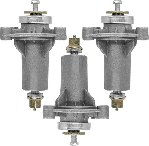 Caltric 3 Spindle Assembly Compatible with Husqvarna YTH24K48 YTH2348 Spindle Assembly in Saudi Arabia