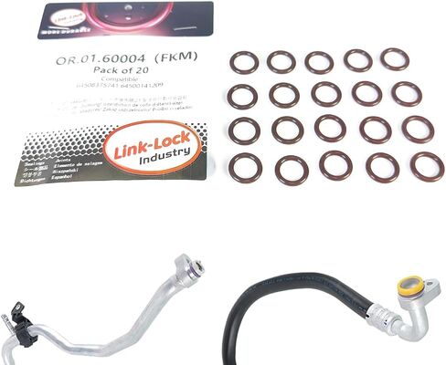 80pcs fkm ok.01.60001 أنابيب تكييف الهواء O-Ring Kit 64508374959 6450014141232 64508363041 64538375742 64530141213 645083741 64500141209 for BMW E81 F35 E39 F07 in Saudi Arabia