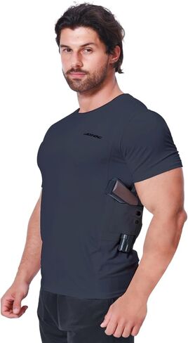 Conceal Carry Shirts for Men - Holster Tank Top - Everyday Concealed Carry Compression Shirt in Kuwait